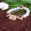 Guru Ji Swaroop Bracelets with White Pearls