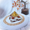 Lakshmi Gomti Chakra Orgonite Pyramid for Money and Wealth