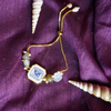 Guru Ji Resin Swaroop Chain Bracelet with Crystal
