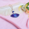Turkish Evil Eye Wall Hanging Charm with Blue Beads