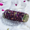 Healing Sage Smudge Sticks with Dried Rose Flowers Pack of 3