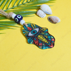 Colourful Hamsa Evil Eye Wall Hanging with Jute Rope