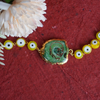 Guru Ji Agate Swaroop Bracelet with Yellow Stones