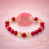 Red Jai Guru Ji Mantra Bracelet for Blessing