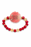 Red Jai Guru Ji Mantra Bracelet for Blessing